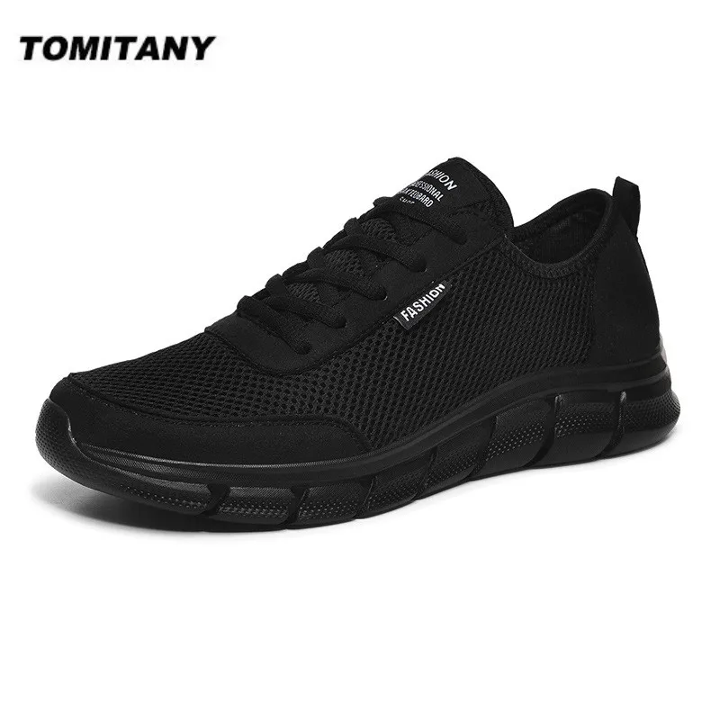 Men Shoes Trainers - ใหม่ตาข่ายรองเท้าผู้ชาย Lac-up Casual รองเท้าผู้ชายรองเท้าผ้าใบน้ําหนักเบารองเท้าสบายกีฬา Trainers Zapatillas