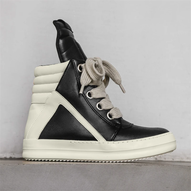 Men Shoes Everyday - รองเท้าผ้าใบลำลองผู้ชายสุดหรู สไตล์สตรีท รองเท้าบูทแฟชั่นผู้ชาย เพิ่มความสูง น้ำหนักเบา รองเท้ากีฬาลำลองผู้หญิง