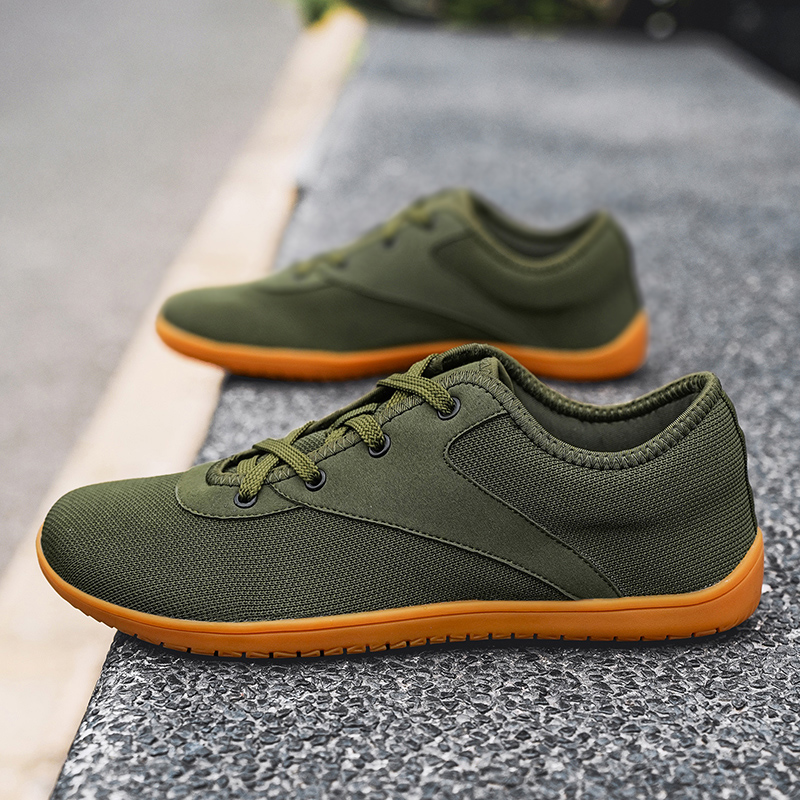 Minimalist Barefoot Shoe - รองเท้าผ้าใบแบบมินิมอลสำหรับผู้ชาย พื้นรองเท้าแบบ Zero Drop ให้ความรู้สึกสบายเท้า เหมาะสำหรับการเดิน