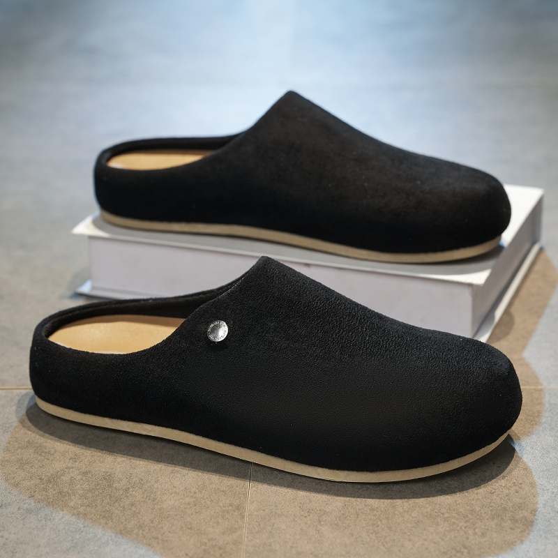 Men'S Shoes Birkenstock - รองเท้าแตะลำลองแฟชั่นผู้ชายไซส์ใหญ่ ทรงหัวมน ระบายอากาศได้ดี น้ำหนักเบา ทนทานต่อการสึกหรอ เหมาะสำหรับใส่เที่ยวเล่นกลางแจ้ง