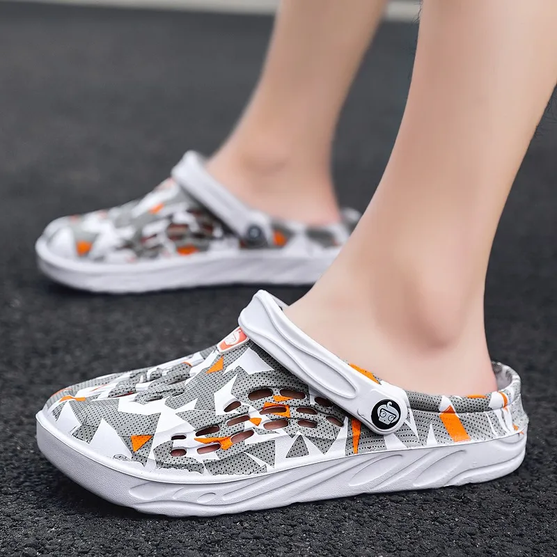 Men Shoes Runners - รองเท้าแตะผู้ชายสำหรับฤดูร้อนรองเท้าแตะ48/49ขนาดใหญ่รองเท้าแตะหรูหราแฟชั่นรองเท้าลำลองผู้ชายสำหรับผู้หญิง Sandal empuk Comfort