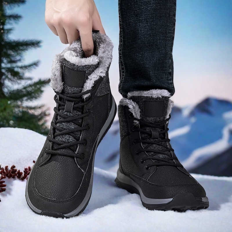 Men Shoes Runners - รองเท้าผ้าใบหุ้มข้อสูงประสิทธิภาพสูงสำหรับผู้ชาย รองเท้าผ้าใบหรูหราแบบทอ รองเท้าผู้ชายสำหรับฤดูร้อน รองเท้าผ้าใบสีดำลำลอง รองเท้ากีฬาเทนนิสสำหรับผู้ชาย