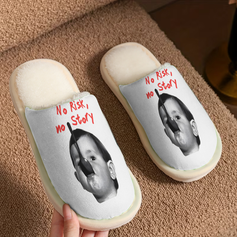 Men Shoes Quotes - ริสคอร์ควอท รองเท้าแตะหรูหราสำหรับผู้ชายและผู้หญิง รองเท้าสำหรับฤดูหนาวที่ให้ความอบอุ่นสำหรับใช้ในบ้าน นุ่มและน้ำหนักเบา เหมาะสำหรับใส่ในห้องนอน