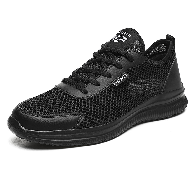 Men Shoes Trainers - รองเท้าตาข่ายผู้ชายรองเท้าลำลองผูกเชือกรองเท้าระบายอากาศน้ำหนักเบาผู้ชายรองเท้าผ้าใบฤดูร้อนเทรนเนอร์กีฬา zapatillas hombre