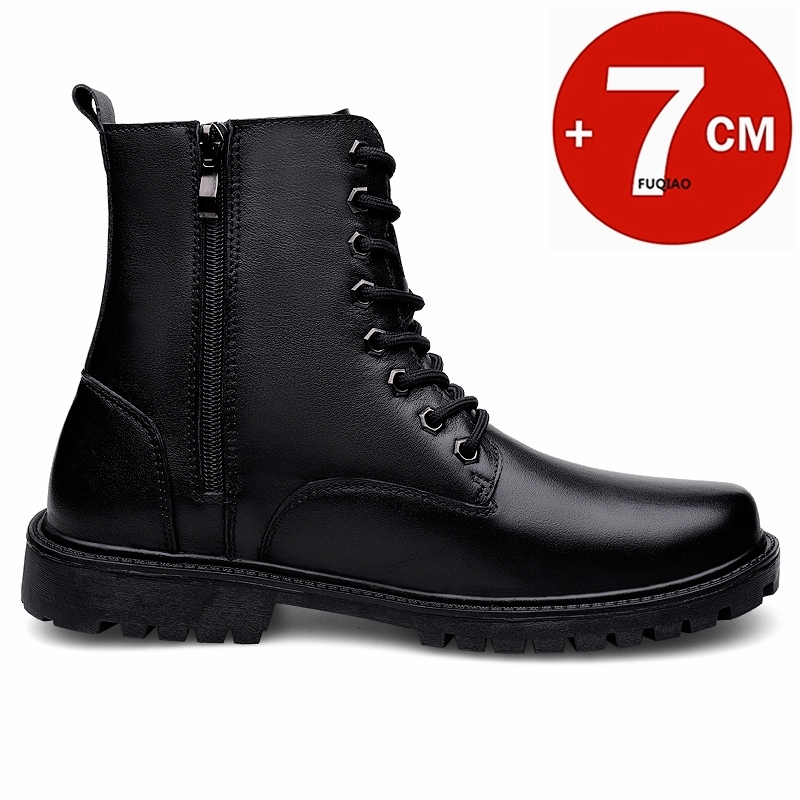 รองเท้าบูทหนังแท้ผู้ชาย บุขนอุ - Men Shoes Everyday บทวิจารณ์และราคา