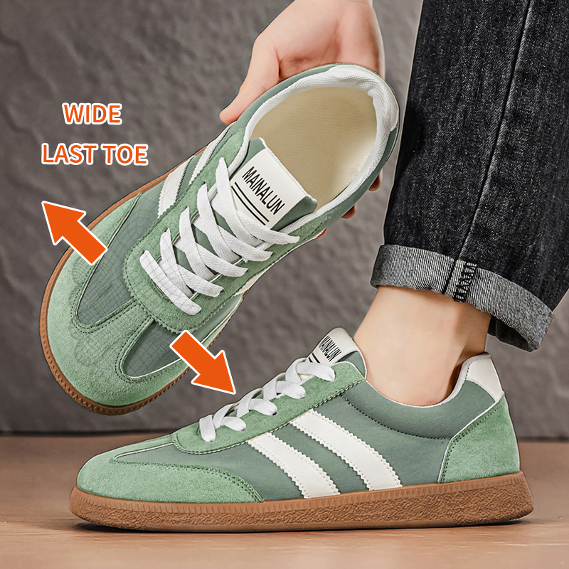 รองเท้าผ้าใบผู้ชายแบบหน้ากว้าง - Men Shoes Size 46 บทวิจารณ์และราคา
