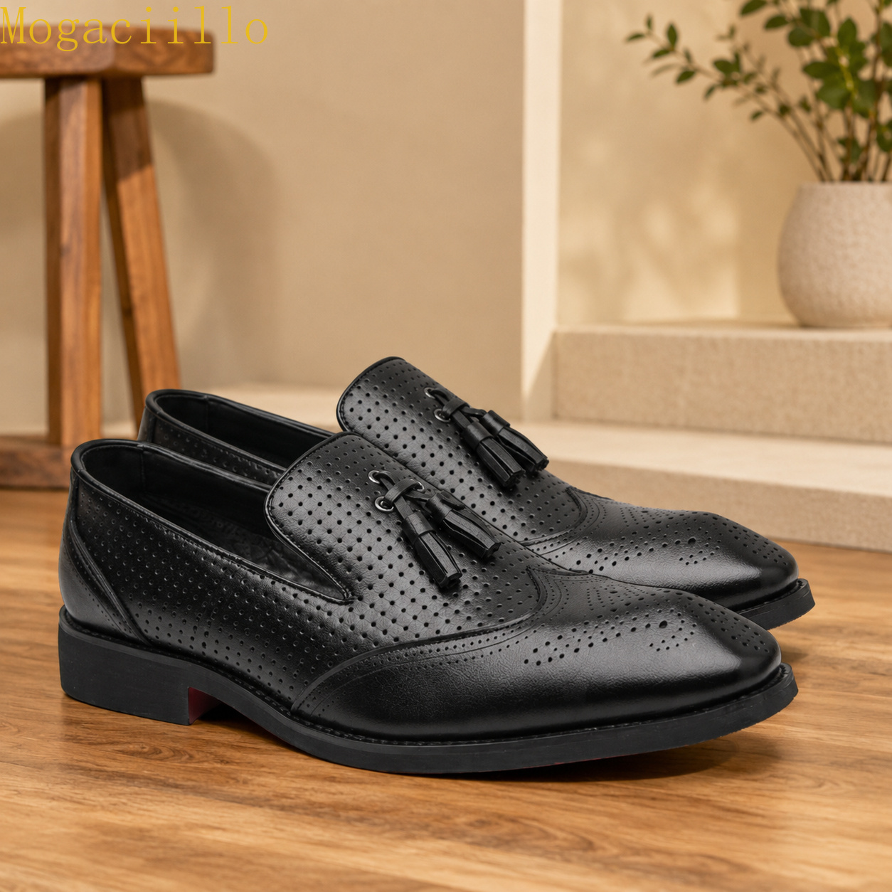 รองเท้าหนังลำลองแบบสวมสำหรับผู - Men Shoes Size 46 บทวิจารณ์และราคา