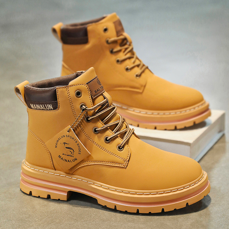 รองเท้าบูทหุ้มข้อผู้ชายแบบคลาส - Men Shoes Everyday บทวิจารณ์และราคา
