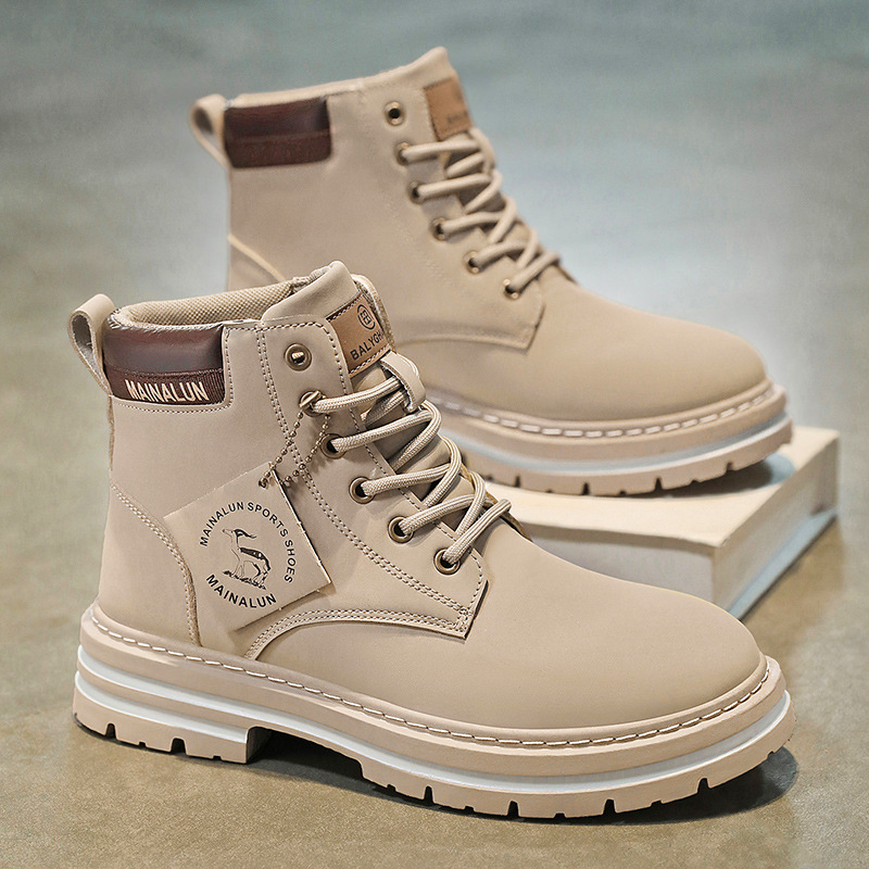 รองเท้าบูทหุ้มข้อผู้ชายแบบคลาส - Men Shoes Everyday บทวิจารณ์และราคา