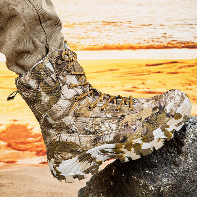 รองเท้าบูทกลางแจ้งสำหรับผู้ชาย - Hiking Boot Waterproof บทวิจารณ์และราคา
