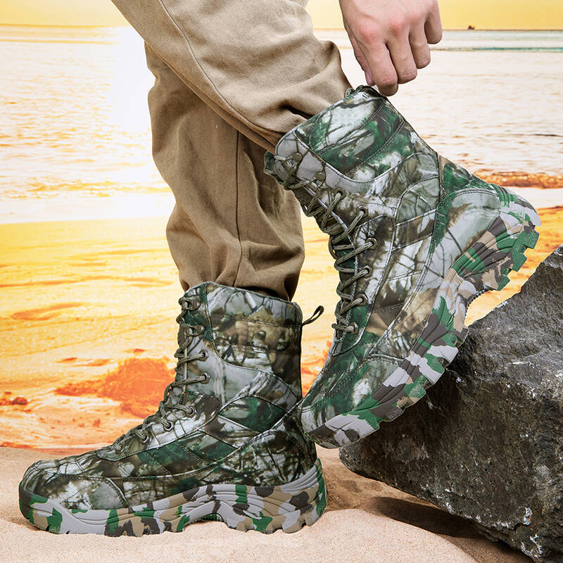 รองเท้าบูทกลางแจ้งสำหรับผู้ชาย - Hiking Boot Waterproof บทวิจารณ์และราคา