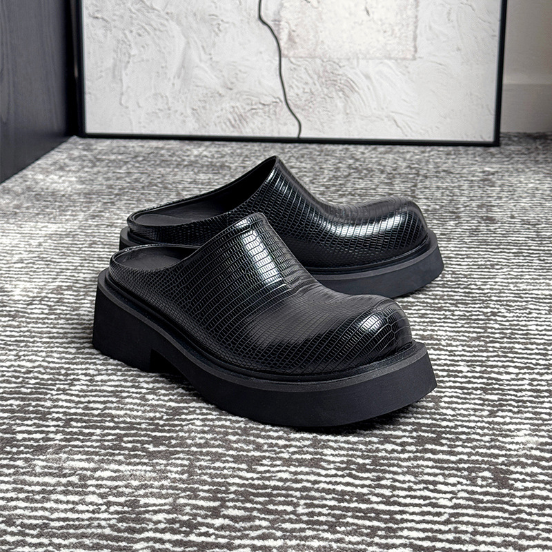 รองเท้าแตะแฟชั่นผู้ชายสูง 6 ซม - Men Shoes Elegant บทวิจารณ์และราคา