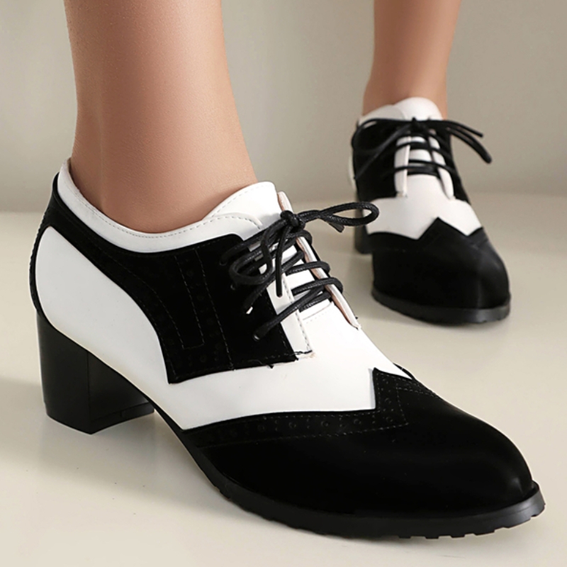 รองเท้าส้นเตี้ยผู้หญิงไซส์ใหญ่ - Men Shoes Elegant บทวิจารณ์และราคา