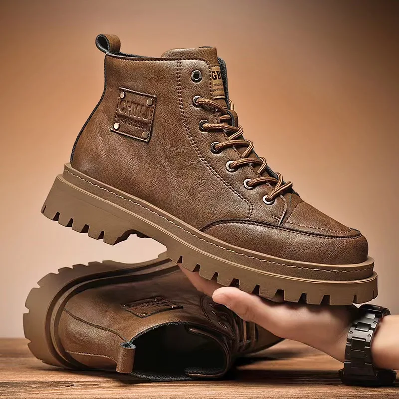 รองเท้าบูทผู้ชายคุณภาพสูง รองเ - Hiking Boot Waterproof บทวิจารณ์และราคา