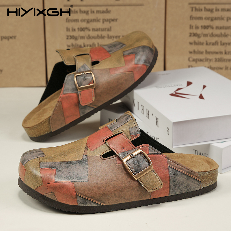 รองเท้าแตะหนังคอร์กแบบสวมสบายส - Men'S Shoes Birkenstock บทวิจารณ์และราคา