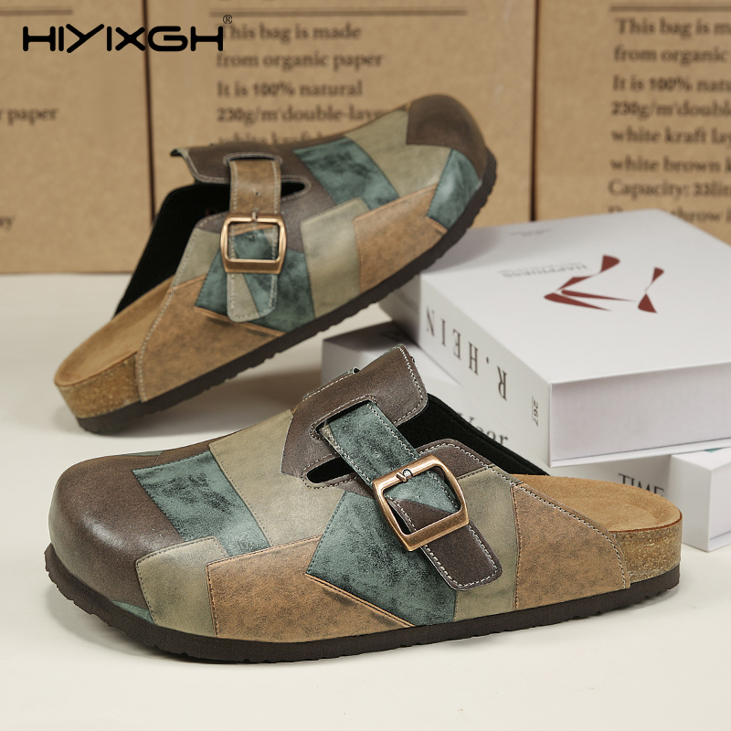รองเท้าแตะหนังคอร์กแบบสวมสบายส - Men'S Shoes Birkenstock บทวิจารณ์และราคา