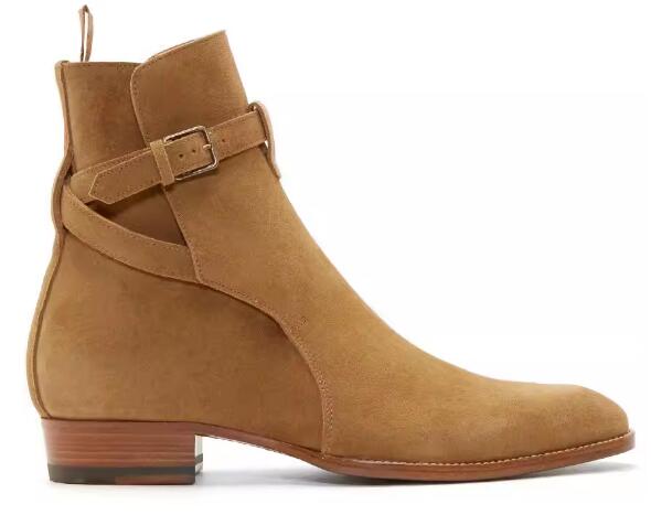 รองเท้าบูทหุ้มข้อแบบสวม สไตล์อ - Men Shoes Size 46 บทวิจารณ์และราคา