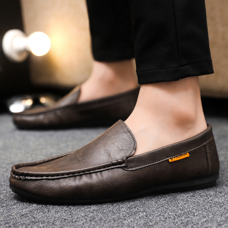รองเท้าหนังลำลองสำหรับผู้ชาย ร - Men Shoes Size 46 บทวิจารณ์และราคา