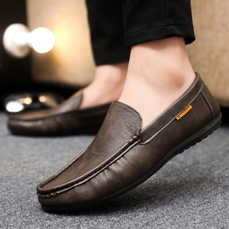 รองเท้าหนังลำลองสำหรับผู้ชาย ร - Men Shoes Size 46 บทวิจารณ์และราคา