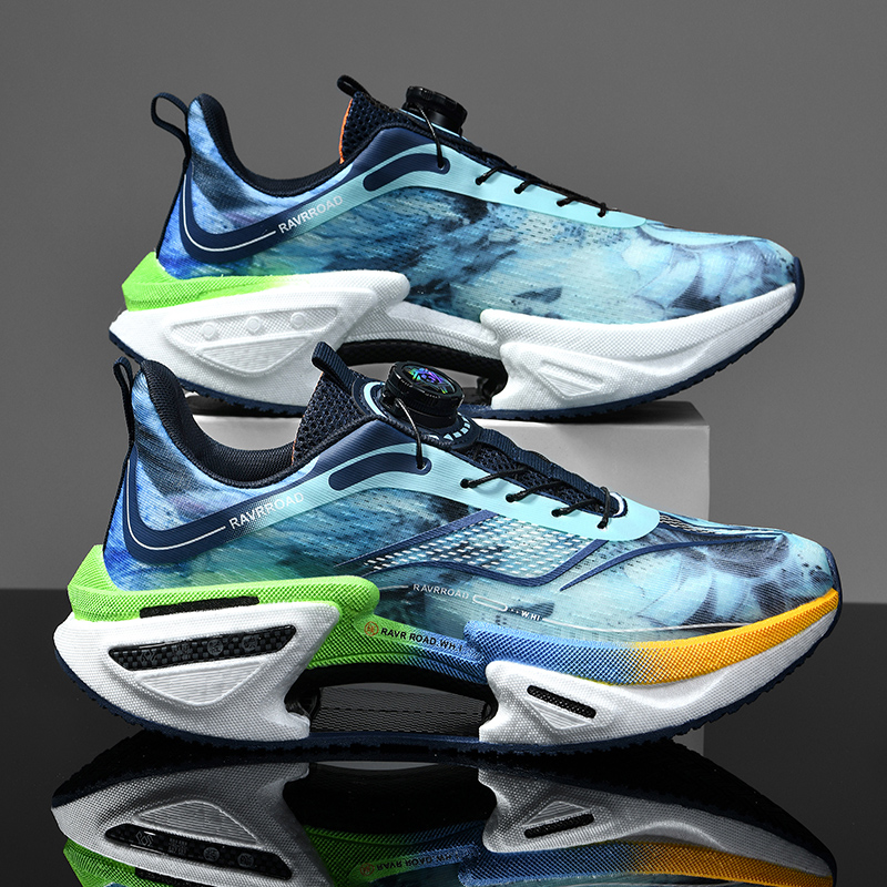 รองเท้าวิ่งแบบยืดหยุ่นสำหรับผู - Men Shoes Runners บทวิจารณ์และราคา