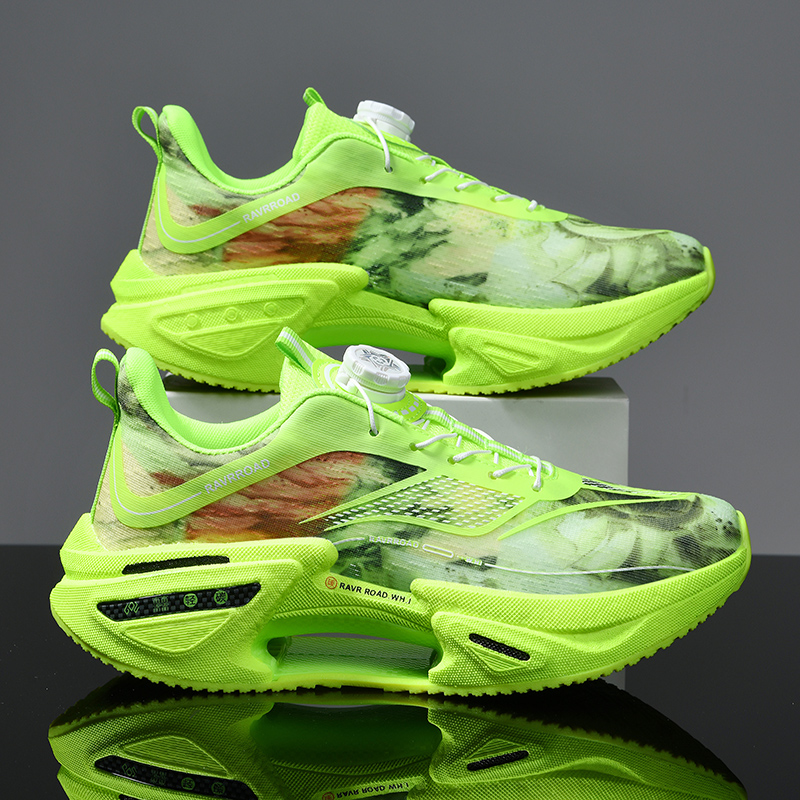 รองเท้าวิ่งแบบยืดหยุ่นสำหรับผู - Men Shoes Runners บทวิจารณ์และราคา