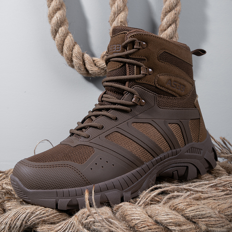 รองเท้าบูทผู้ชายแบบผูกเชือก รอ - Hiking Boot Waterproof บทวิจารณ์และราคา