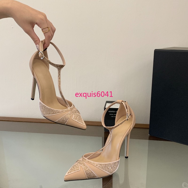 รองเท้าส้นสูงทรงหัวแหลมประดับเ - Men Shoes Elegant บทวิจารณ์และราคา