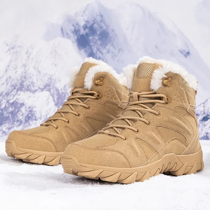 รองเท้าบูทผู้ชายสำหรับฤดูหนาว  - Hiking Boot Waterproof บทวิจารณ์และราคา