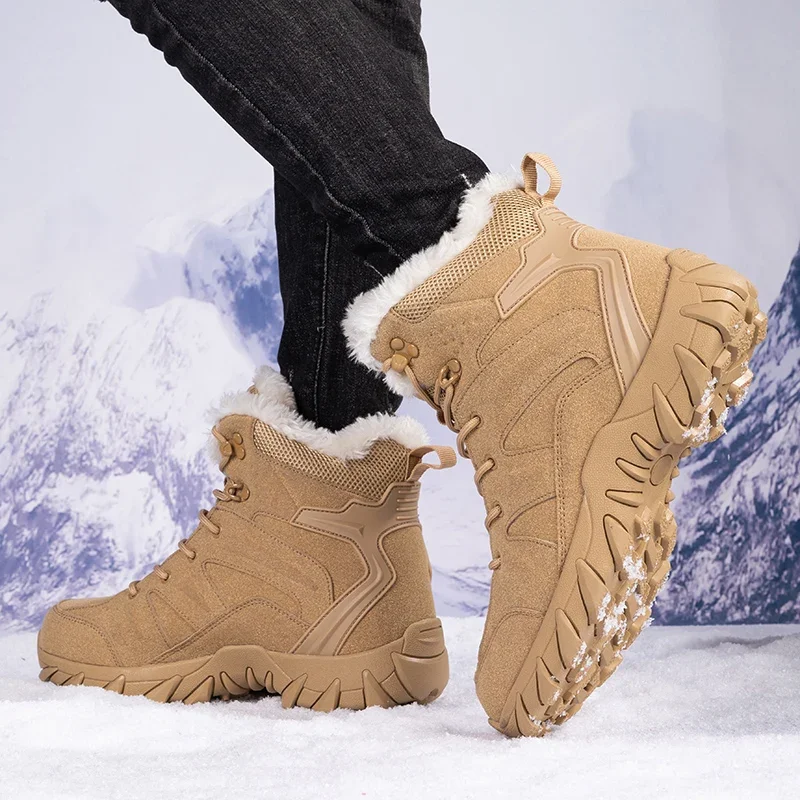 รองเท้าบูทผู้ชายสำหรับฤดูหนาว  - Hiking Boot Waterproof บทวิจารณ์และราคา