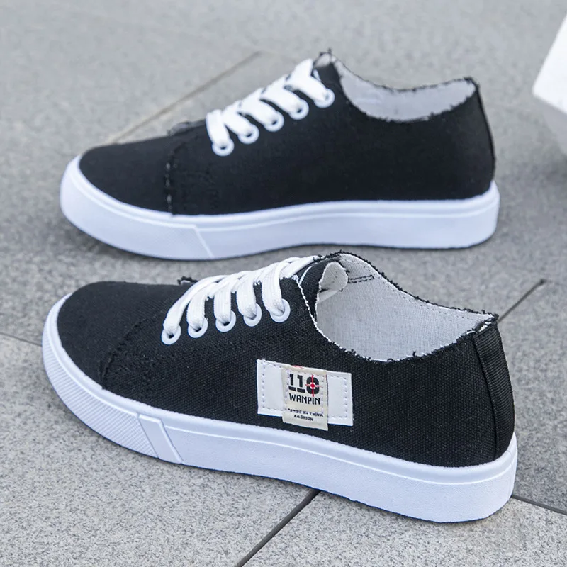 รองเท้าผ้าใบผู้หญิงทรงเตี้ย รุ - Men Shoes Everyday บทวิจารณ์และราคา