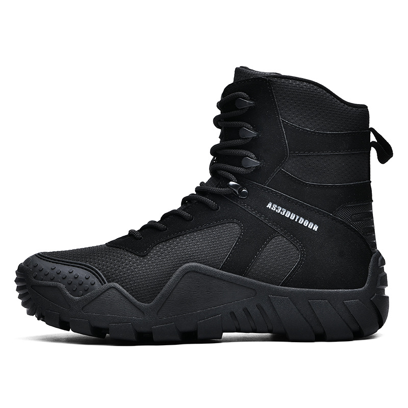 รองเท้าบูทผู้ชายแบบผูกเชือก กั - Hiking Boot Waterproof บทวิจารณ์และราคา