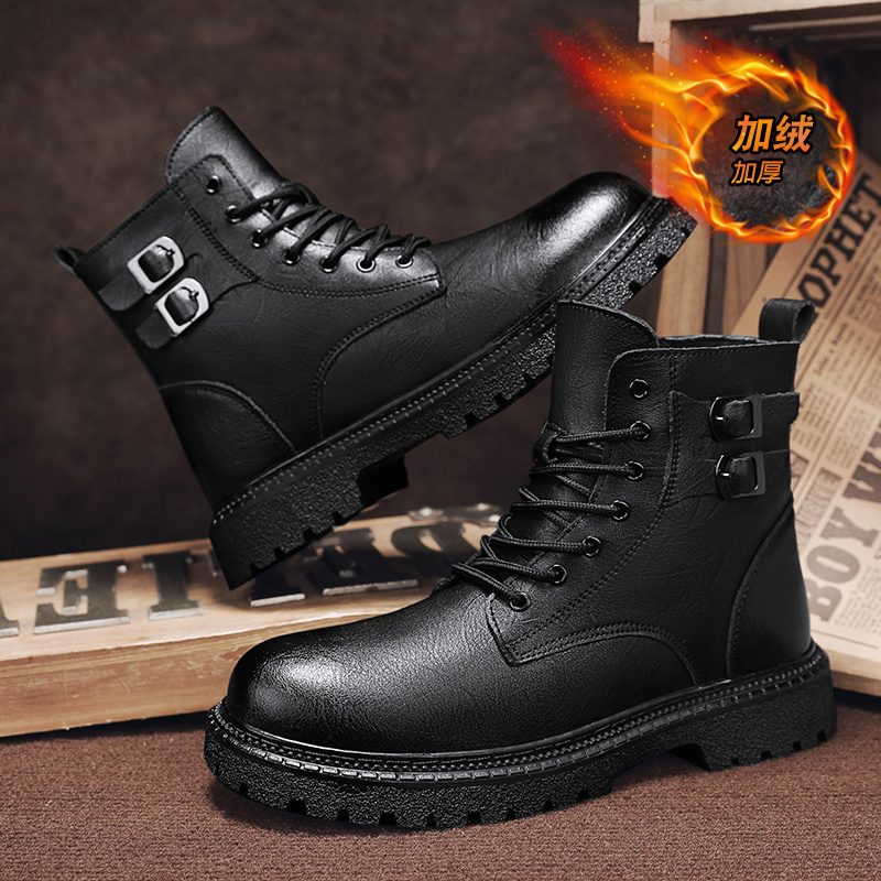 ใหม่ผู้ชายรองเท้าบู๊ตหิมะหนังว - Men Shoes Size 46 บทวิจารณ์และราคา