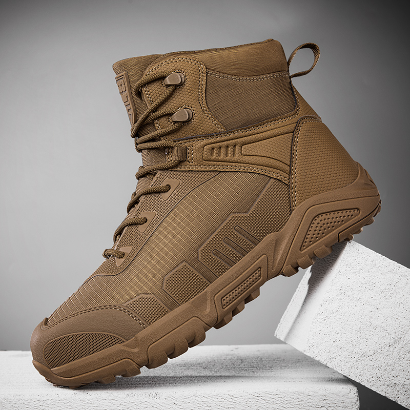 รองเท้าบูทผู้ชายแบบยุทธวิธี รอ - Hiking Boot Waterproof บทวิจารณ์และราคา