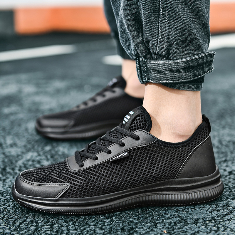รองเท้าตาข่ายผู้ชายรองเท้าลำลอ - Men Shoes Trainers บทวิจารณ์และราคา
