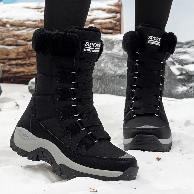 รองเท้าบูทผู้หญิงสำหรับฤดูหนาว - Hiking Boot Waterproof บทวิจารณ์และราคา