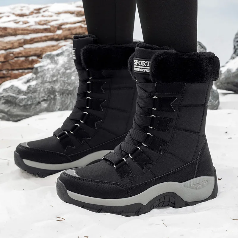 รองเท้าบูทผู้หญิงสำหรับฤดูหนาว - Hiking Boot Waterproof บทวิจารณ์และราคา