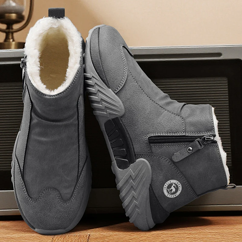 รองเท้าบูทกันหิมะฤดูหนาว รองเท - Hiking Boot Waterproof บทวิจารณ์และราคา