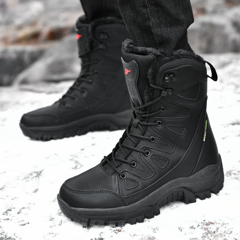 รองเท้าบูทผู้ชายแบบยุทธวิธีใหม - Hiking Boot Waterproof บทวิจารณ์และราคา