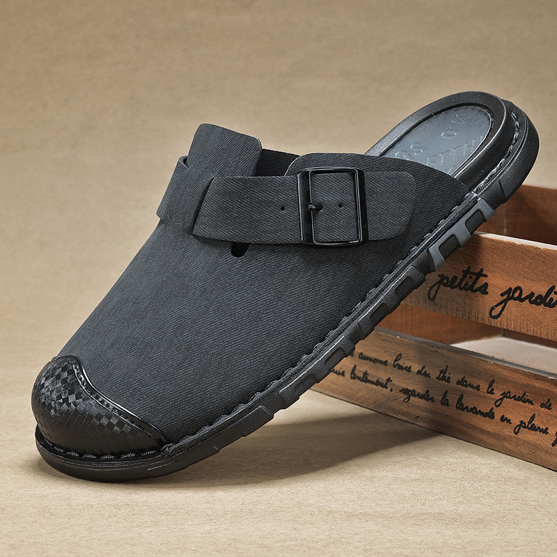 ชายรองเท้ารองเท้าแตะฤดูร้อน PU - Men Shoes Size 46 บทวิจารณ์และราคา