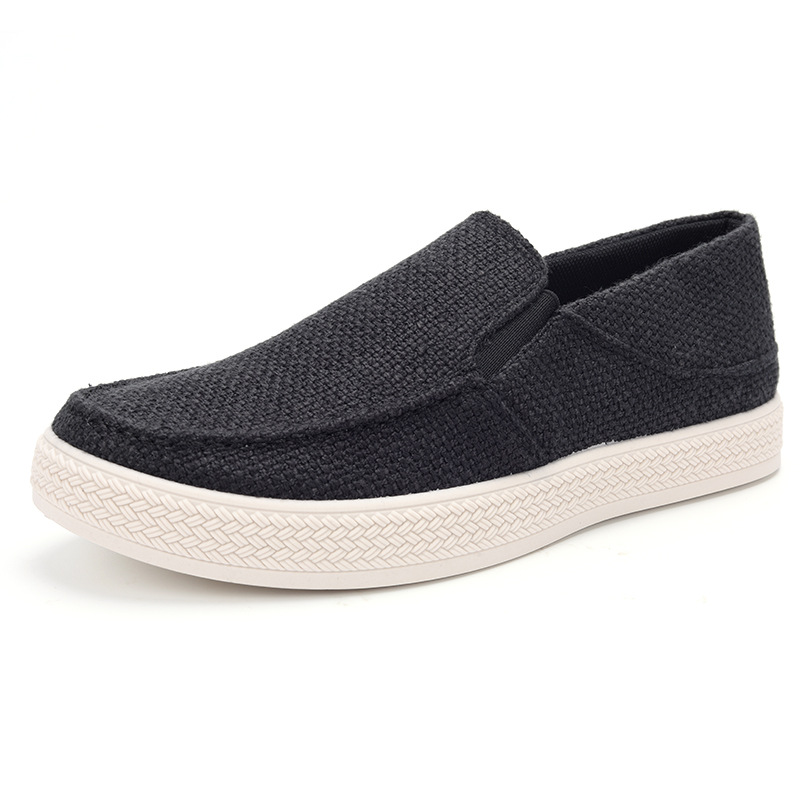รองเท้าโลฟเฟอร์ผ้าลินินสำหรับผ - Men Shoes Everyday บทวิจารณ์และราคา