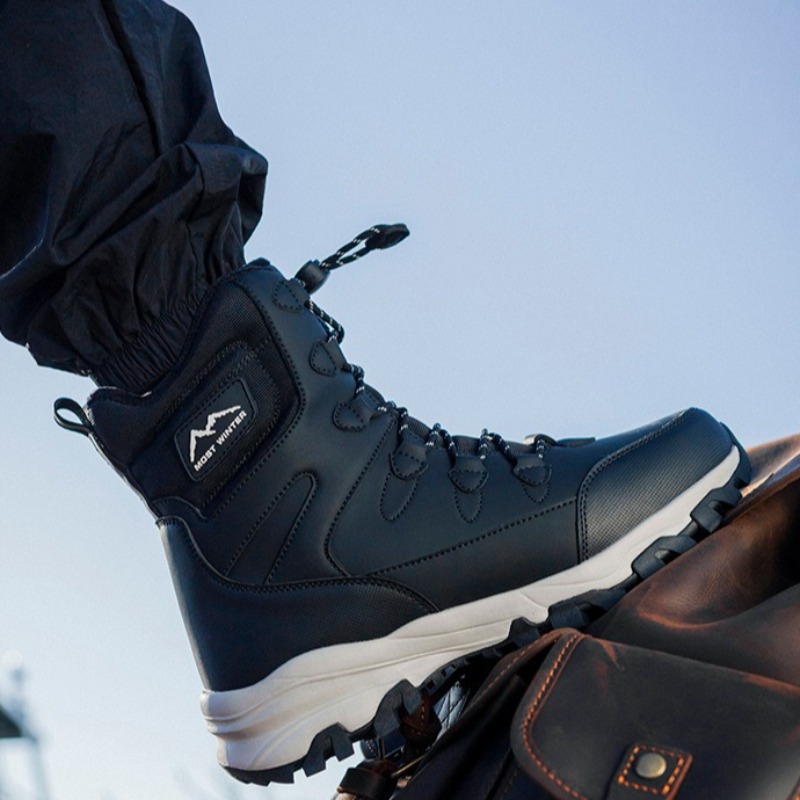 ฤดูหนาว Mens High Top รองเท้าค - Hiking Boot Waterproof บทวิจารณ์และราคา