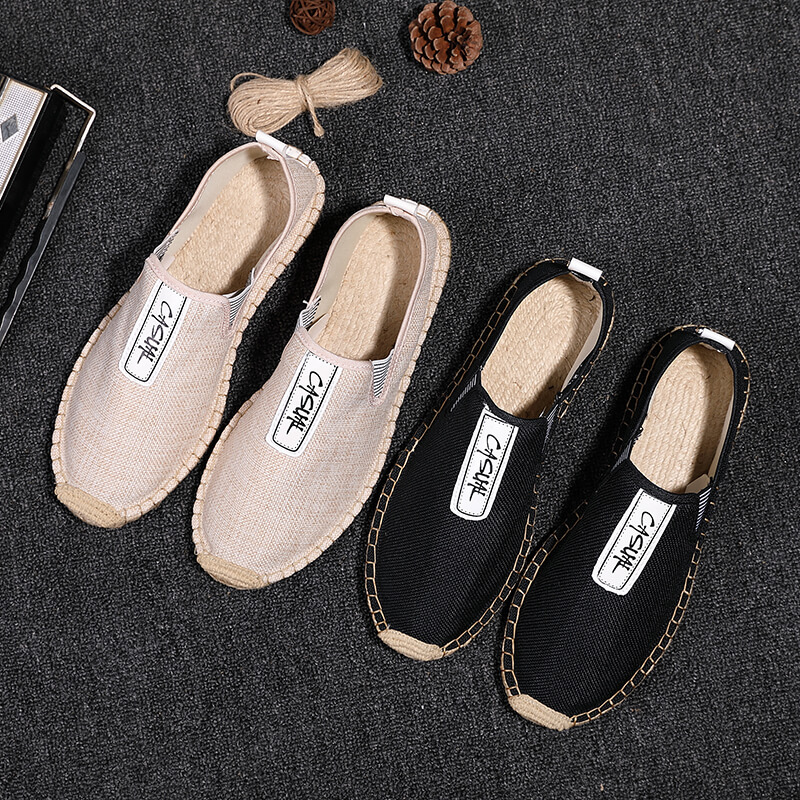 รองเท้าลำลองผู้ชายผ้าลินิน รอง - Men Shoes Elegant บทวิจารณ์และราคา