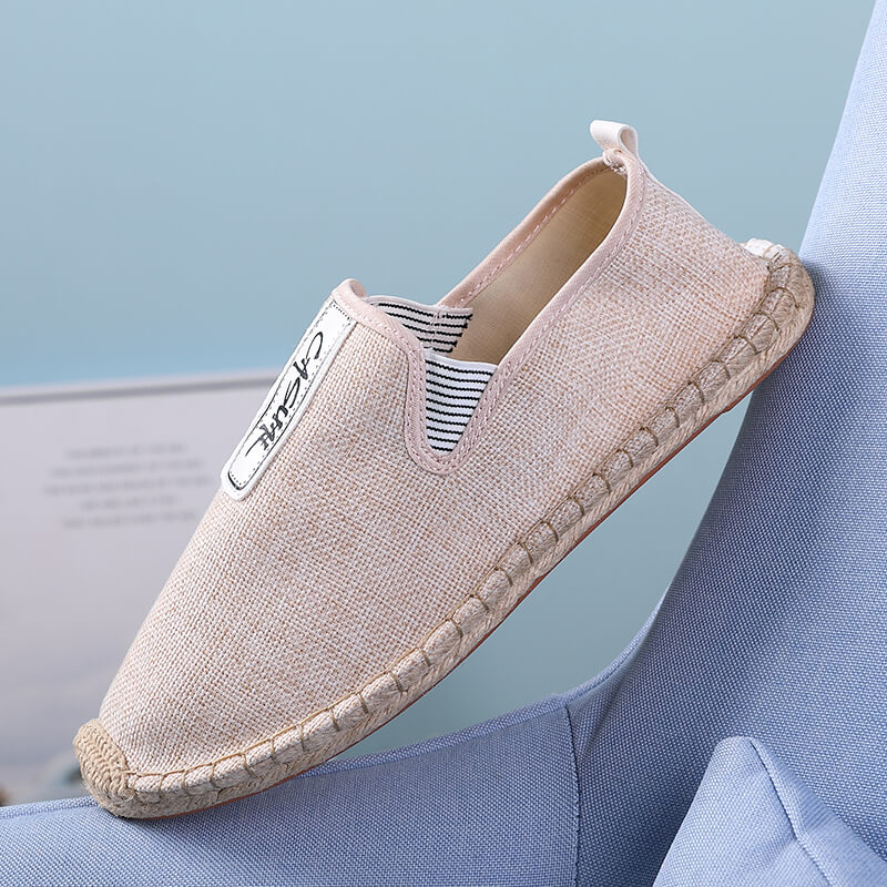 รองเท้าลำลองผู้ชายผ้าลินิน รอง - Men Shoes Elegant บทวิจารณ์และราคา