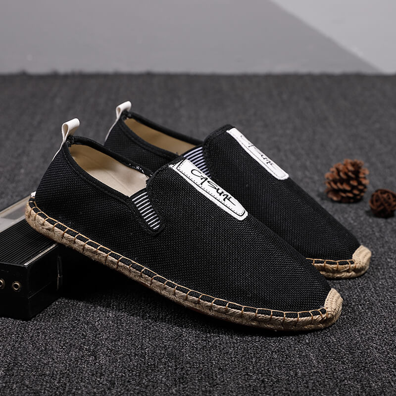รองเท้าลำลองผู้ชายผ้าลินิน รอง - Men Shoes Elegant บทวิจารณ์และราคา