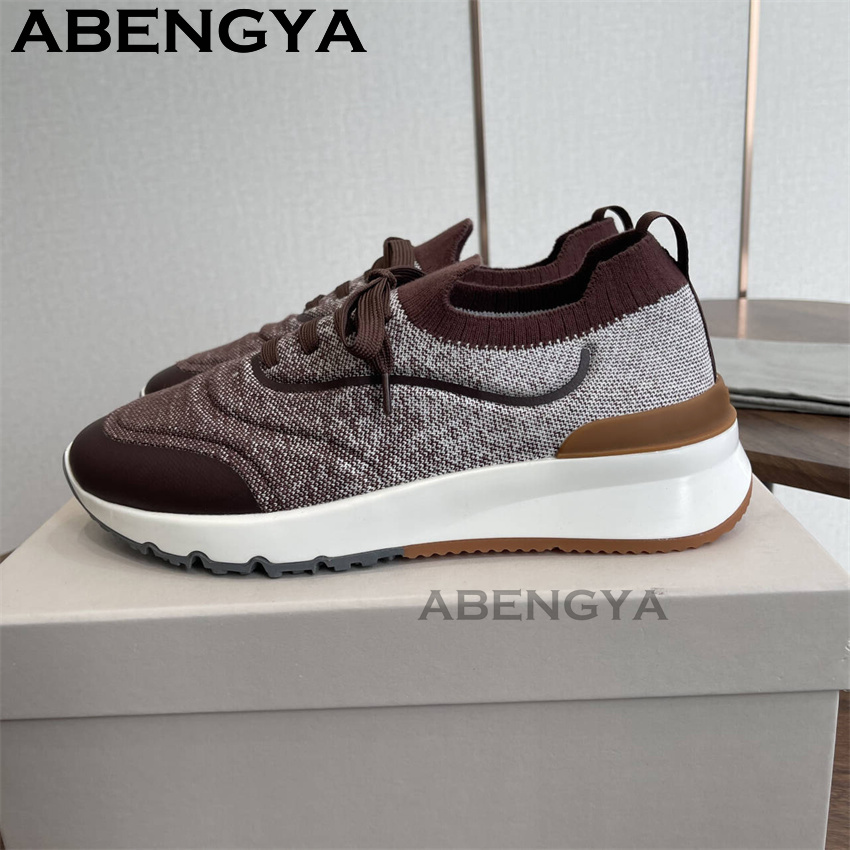 รองเท้าโลฟเฟอร์ถักหลากสีสำหรับ - Men Shoes Trainers บทวิจารณ์และราคา